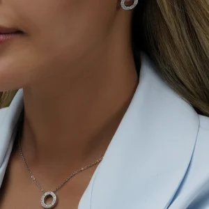 نیم‌ست مینیمال آبکاری نقره لوپ درخشان