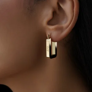 گوشواره حلقه ای مدل سلین پاریس