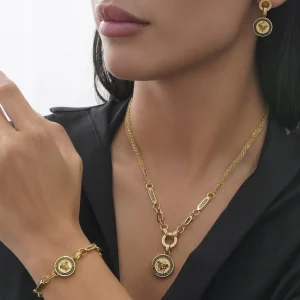 ست گردنبند و دستبند و گوشواره ورساچه
