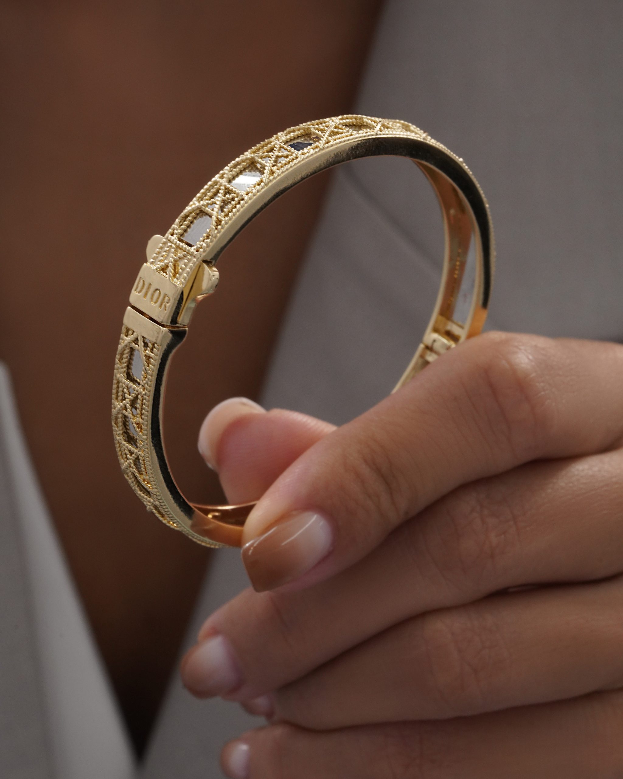 بنگل Dior - دیور با حک برند